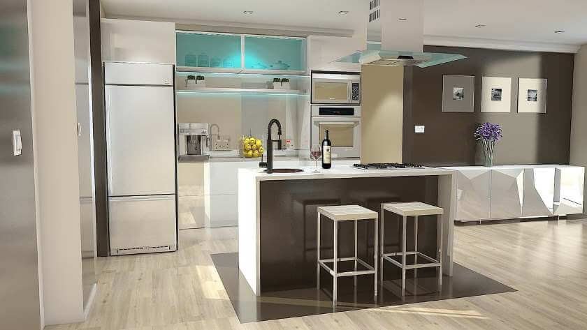 A new kitchen