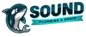 Sound plumbing and drain logo that links to homepage