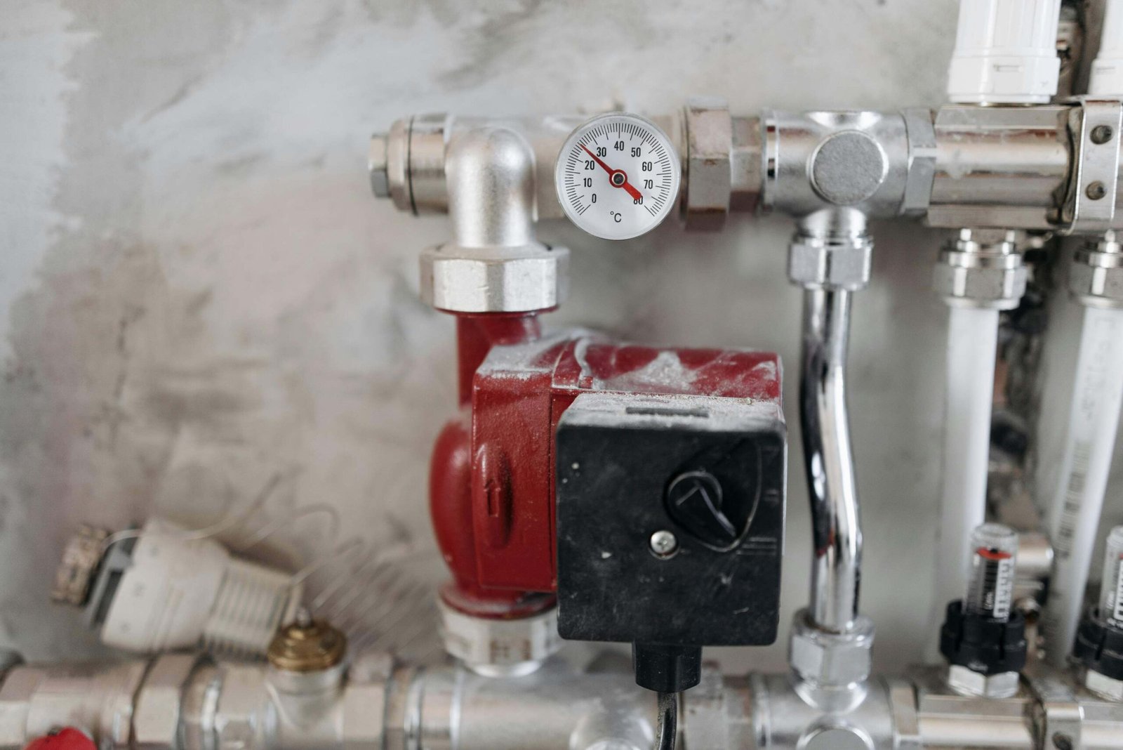 An industrial water heater.