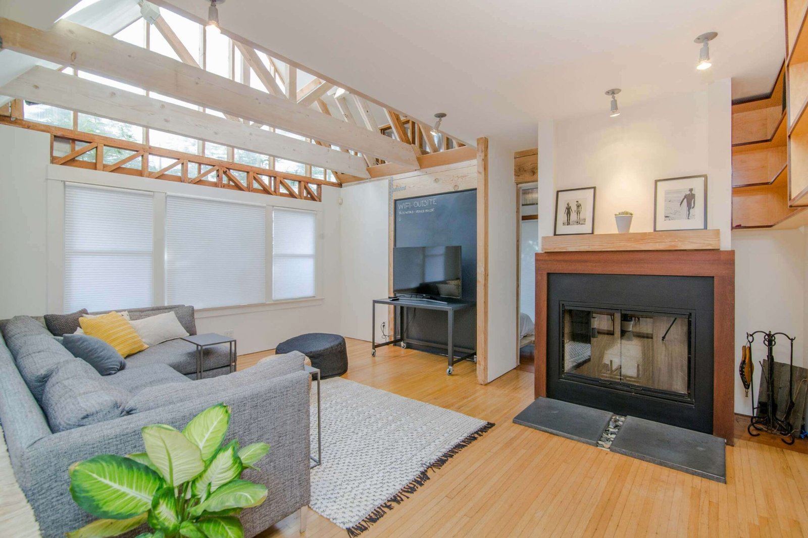 Interior of a house in Oregon City.