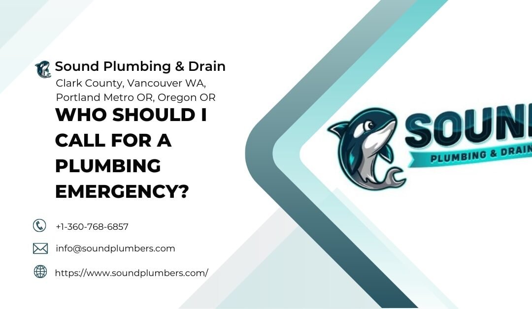 Who Should I Call For A Plumbing Emergency?