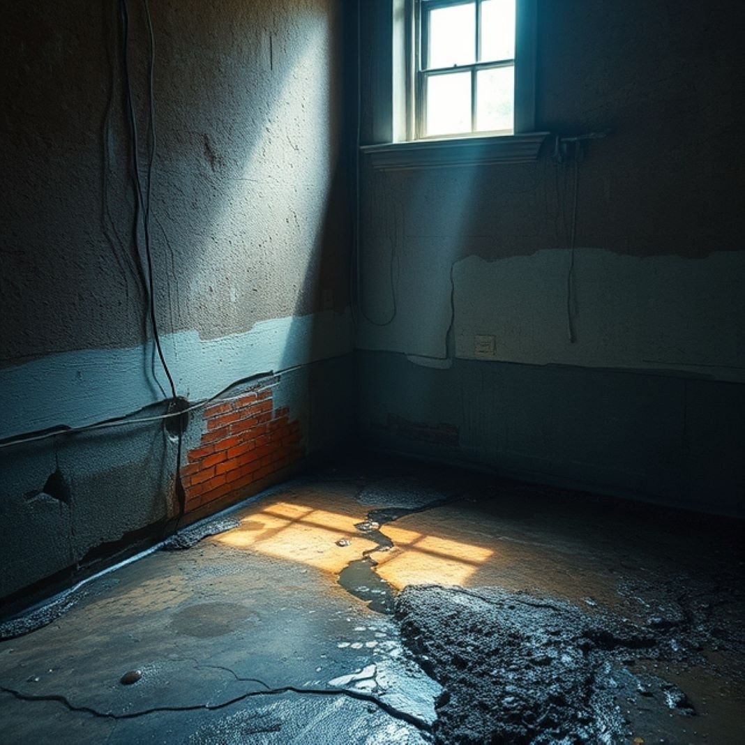 A flooded basement in Vancouver WA.