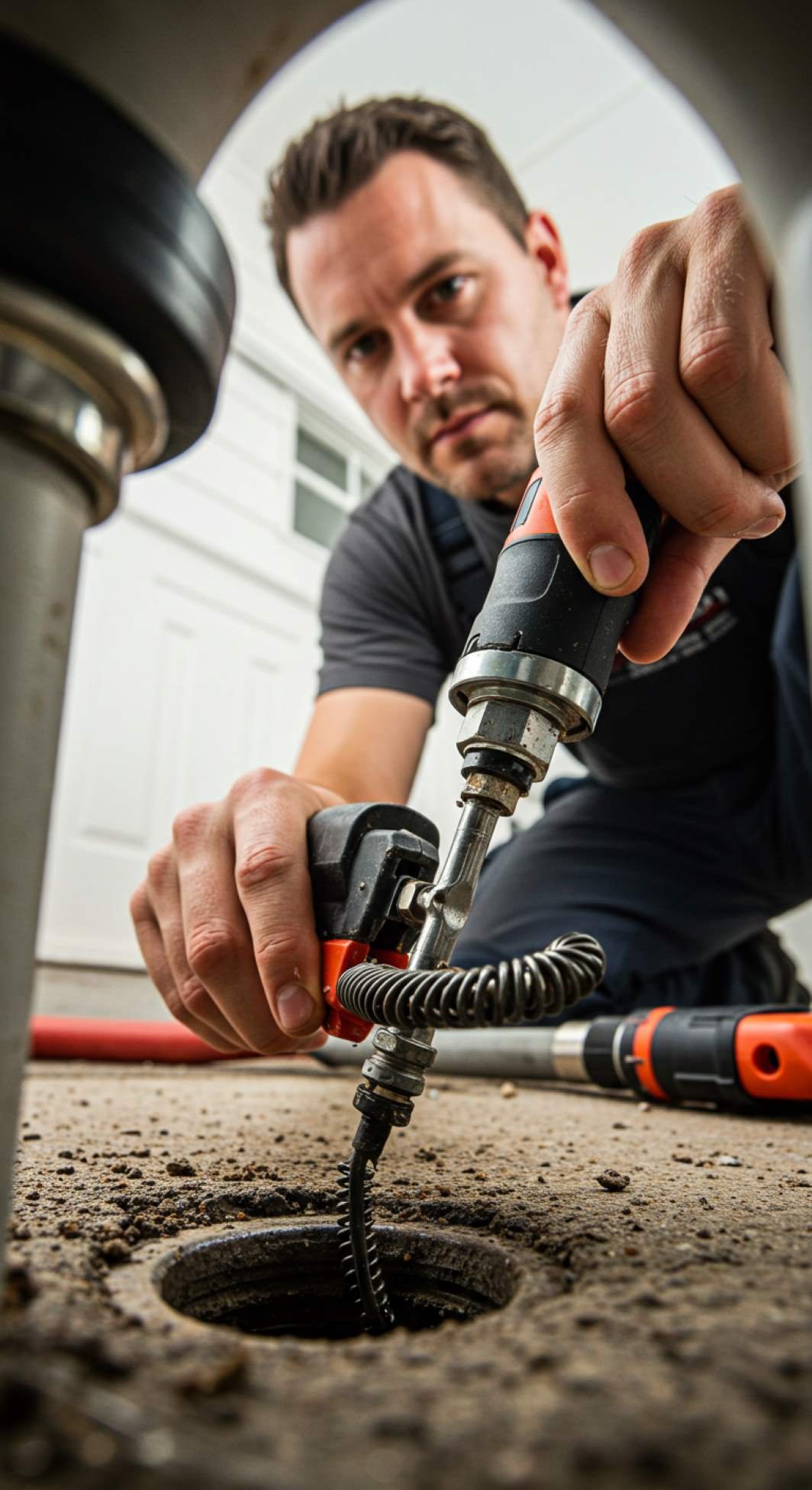 Blocked drain repair service in Salmon Creek house