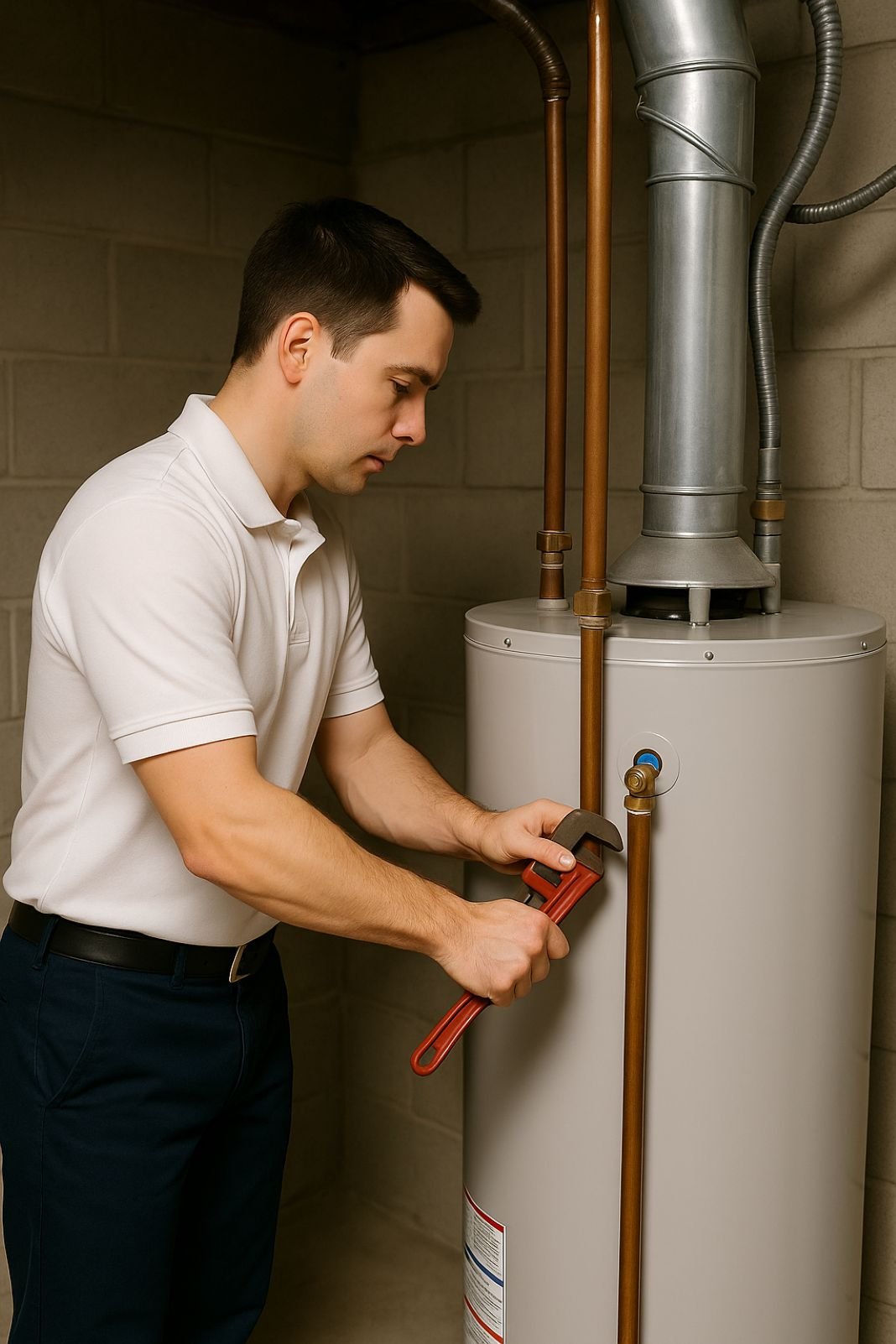 servicing a water heater in vancouver wa - sound plumbing & drain