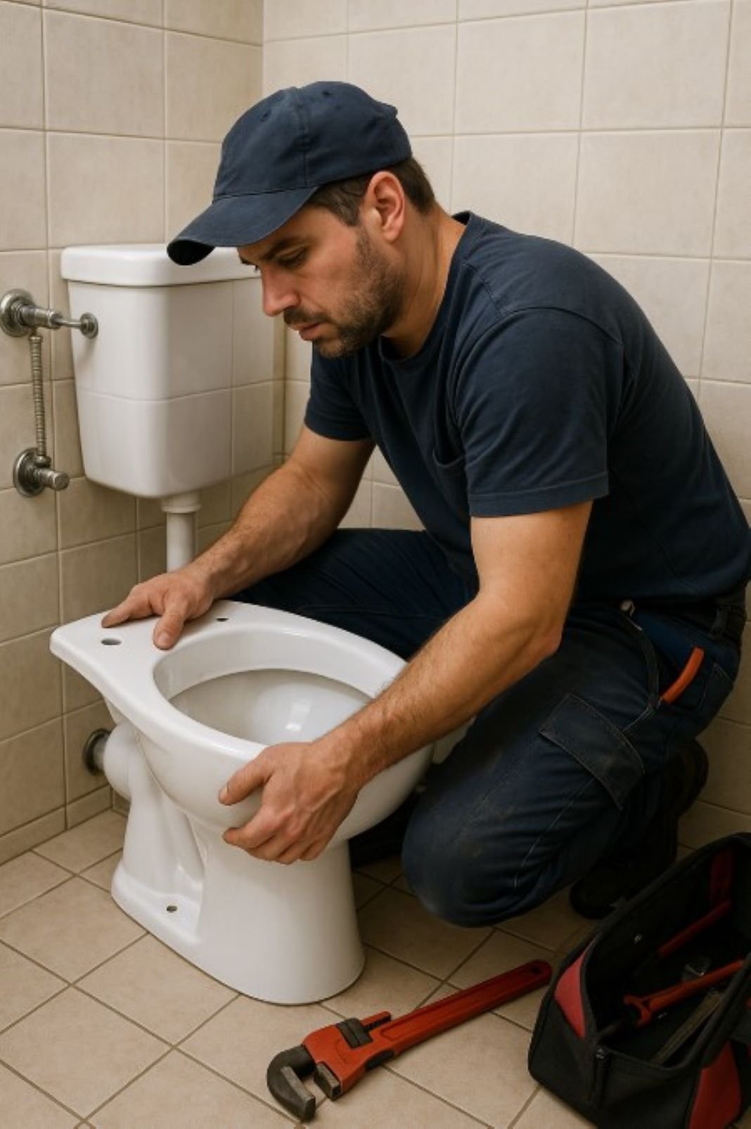 Small toilet installed in Vancouver WA